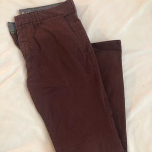 Billabong men’s crimson khaki pant